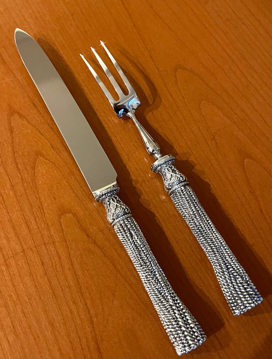Christofle and Christian Lacroix, service cutlery.