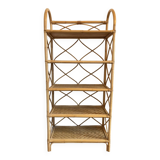 Bohème Bonton rattan bookcase