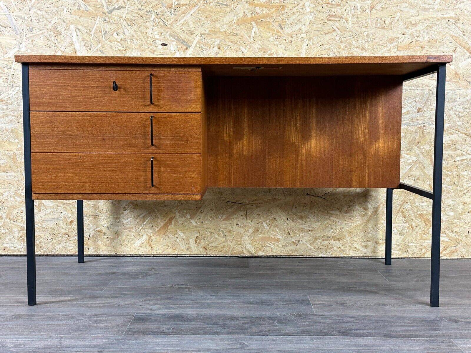 60s 70s teak desk by Günter Renkel for Rego Mobile Germany