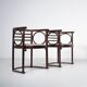 Pair of Fledermaus armchairs by Joseph Hoffman, Vienna, 1900s