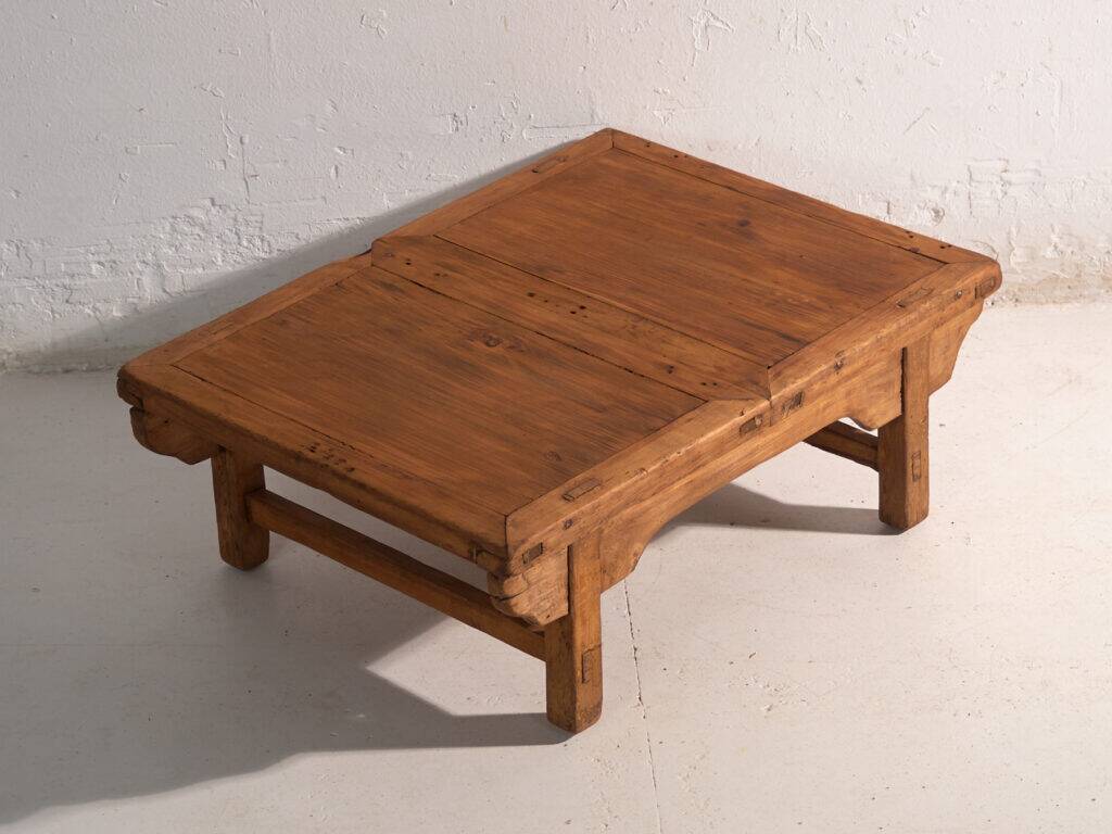 Antique pine coffee table – China, circa 1890