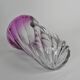 Heavy vase Val Saint Lambert, Torsade model, 1950s