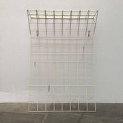 German minimalist Mid-Century coat rack in rope, 1960s