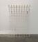 German minimalist Mid-Century coat rack in rope, 1960s