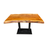 Solid wooden table