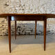 1960s Scandinavian extendable teak round table