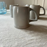 Beer mugs in Alsace stoneware