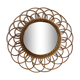Rattan sun mirror