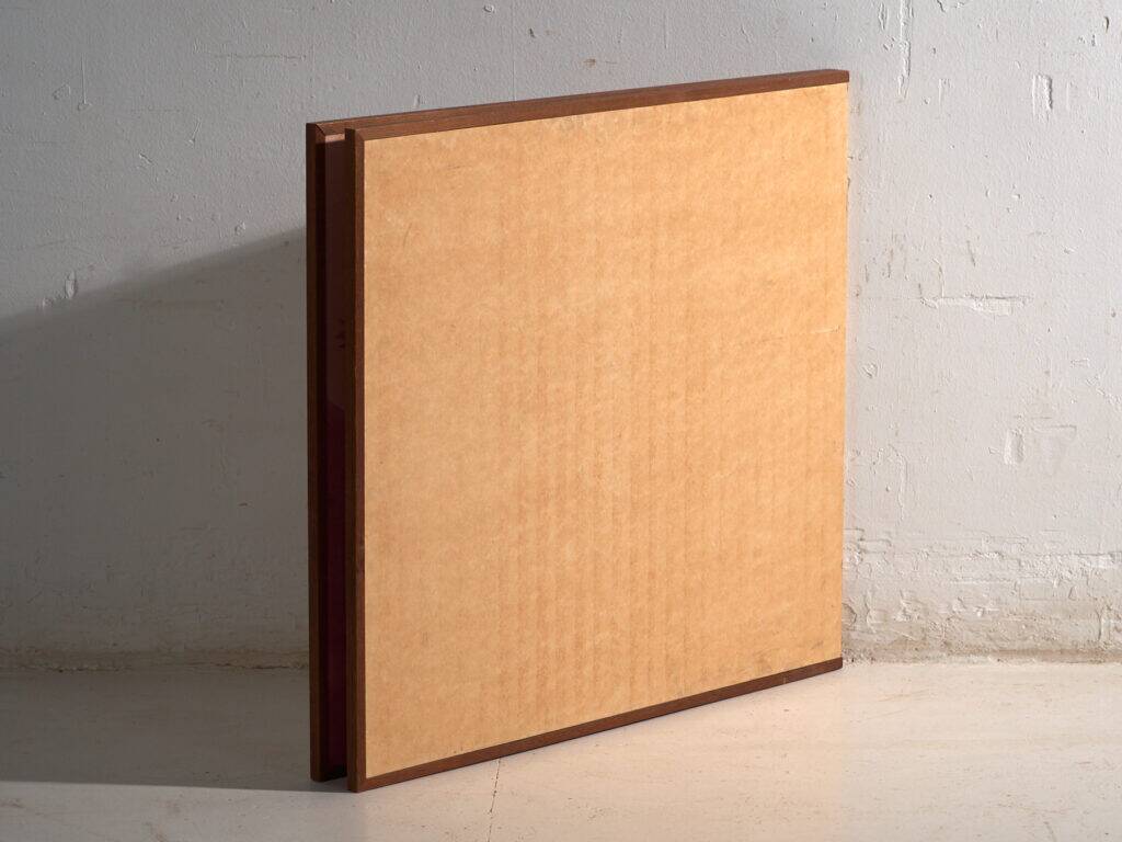 Japanese two-panel screen in dyed fabric – Japan, circa 1985