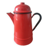 Vintage red coffee maker