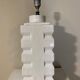 White ceramic table lamp, 1960s