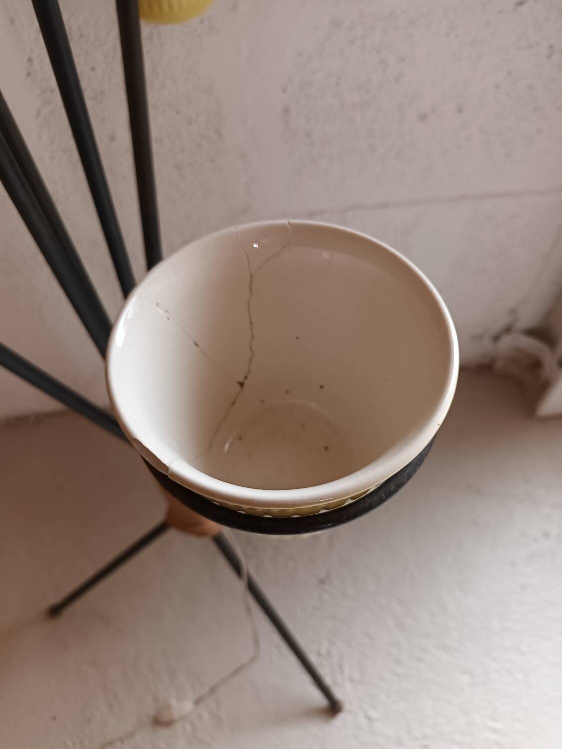 Vintage tripod floor lamp