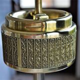 Schleuderascher ashtray in chiseled brass, from Germany in the 50s/60s