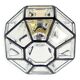 Glass flush mount from Limburg 1960s