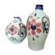 2 hand-painted vases Germany