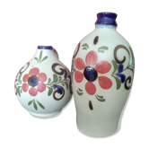 2 hand-painted vases Germany