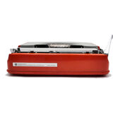 Typewriter hermes baby orange coral and blue cursive revised ribbon new