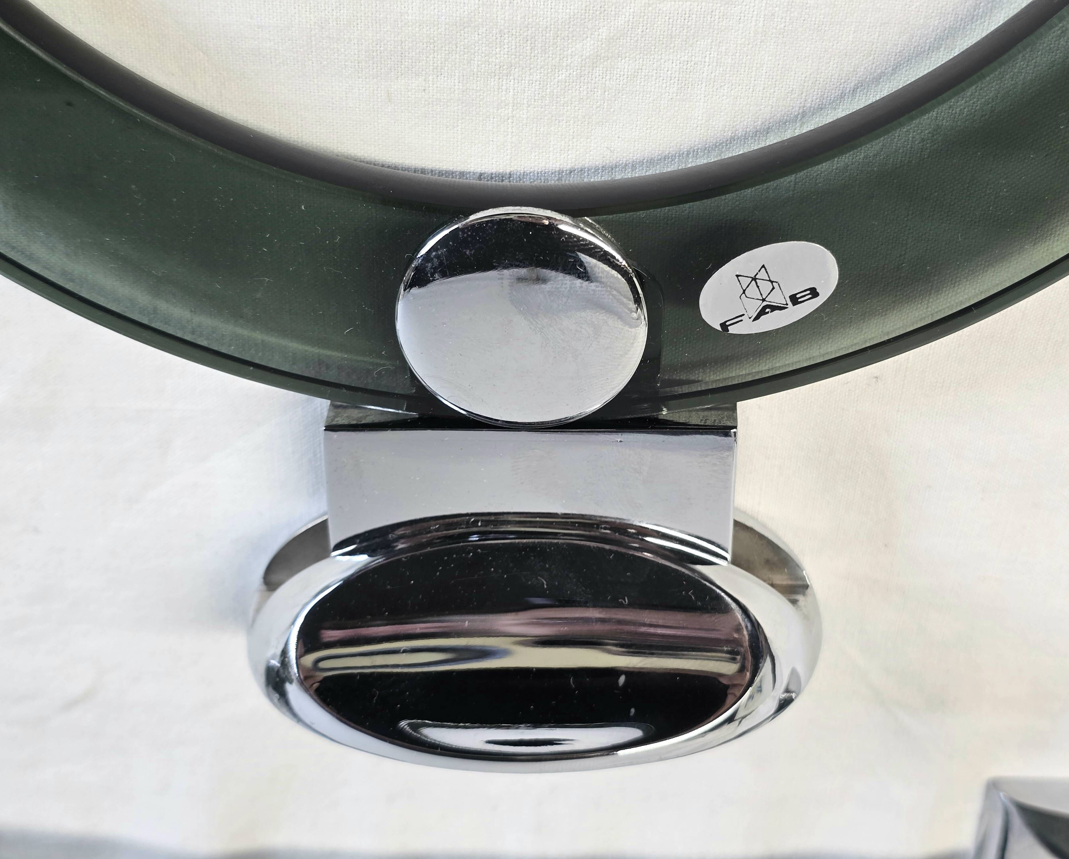 Ensemble de 8 accessoires de salle de bain vintage, esprit de Fontana Arte