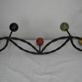Ancien porte manteau fer forgé