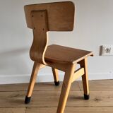 Vintage Montessori children's chair