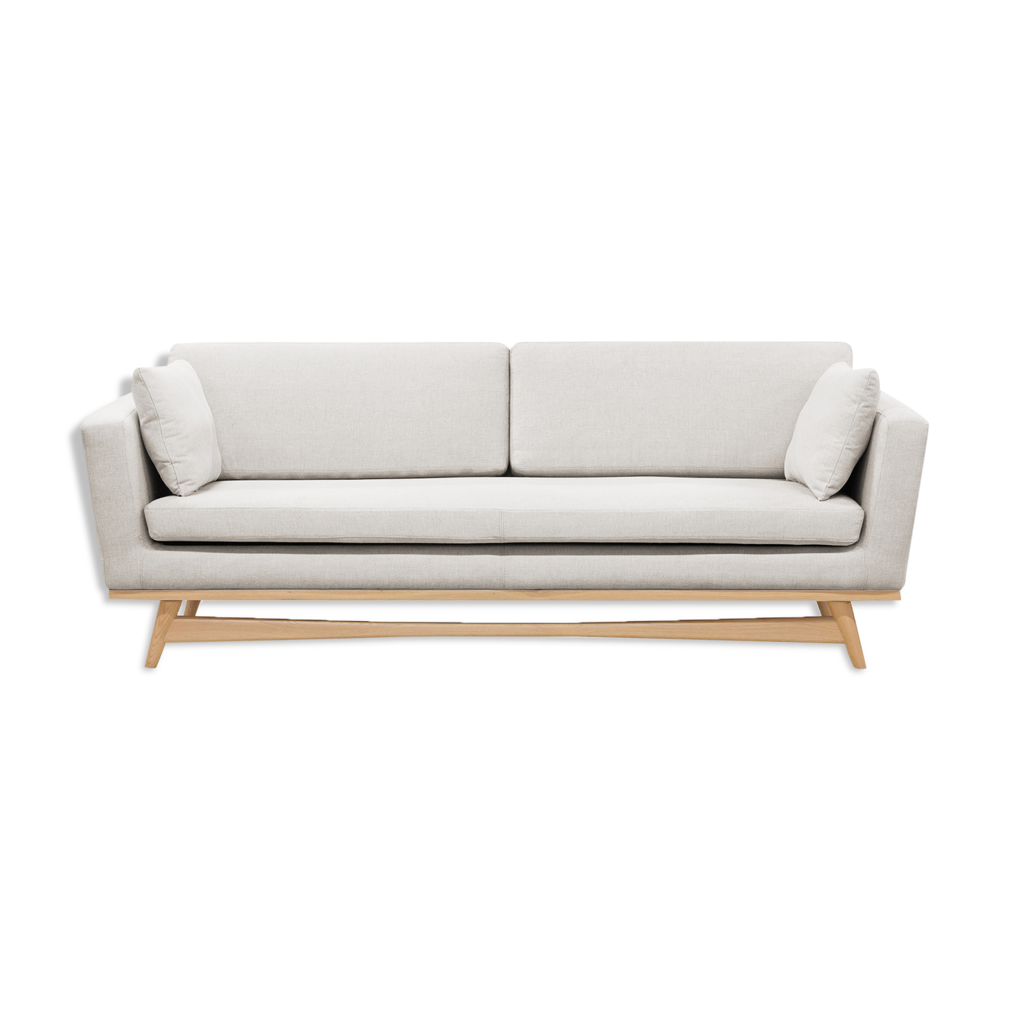 CANAPE 210 CHALK FABRIC