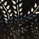 Wrought and cut metal fire screen