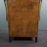 Classic sheepskin armchair