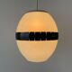 Plexiglass ceiling light in the shape of an egg, 1960s, Italy