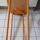 Scandinavian compass leg bean table