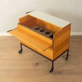 1960s bar cart