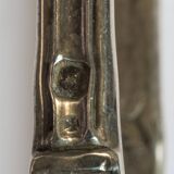 Solid silver sugar tongs, lion claws, Tallois and Mayence