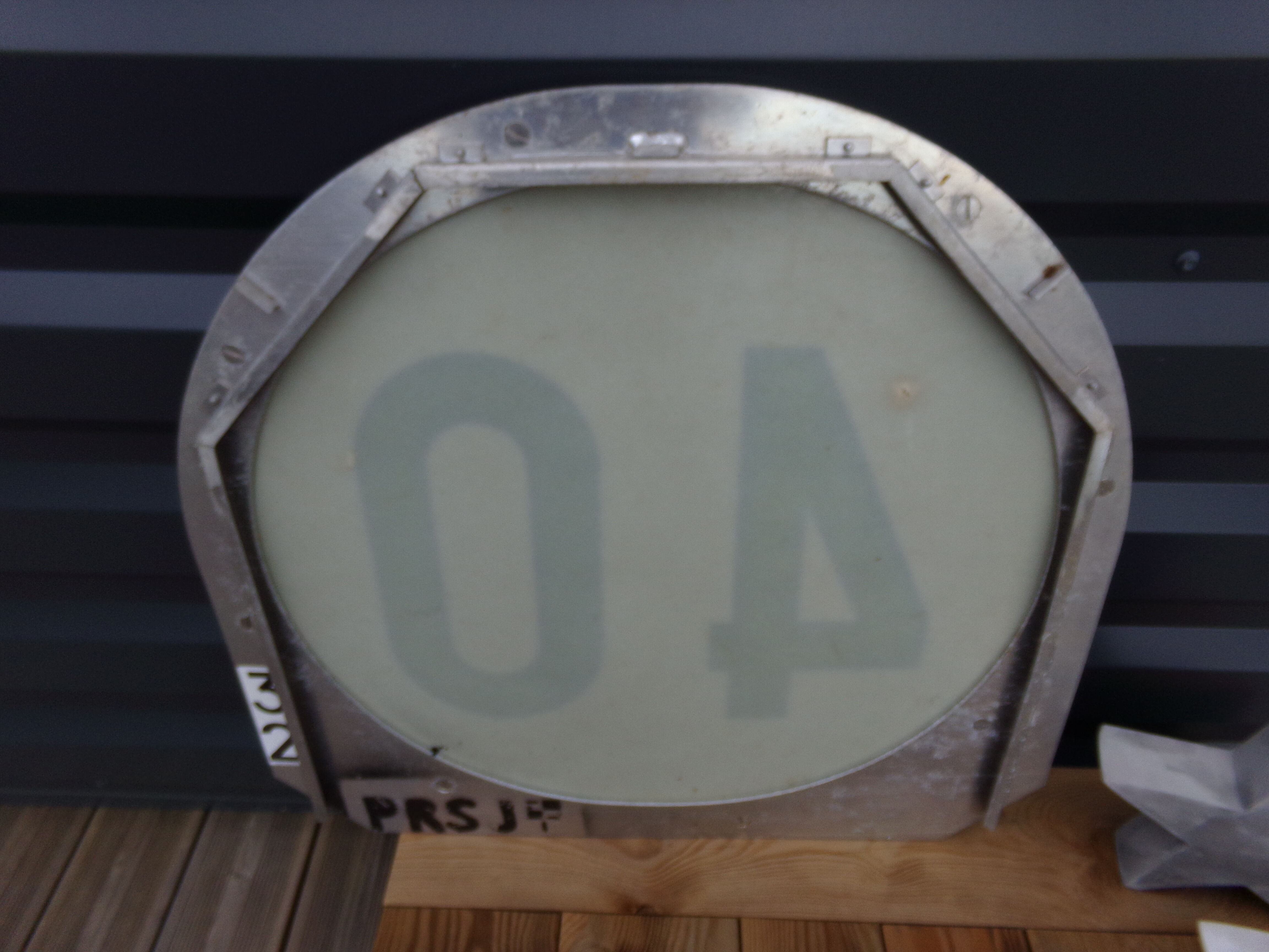 Industrial decorative limitation plate