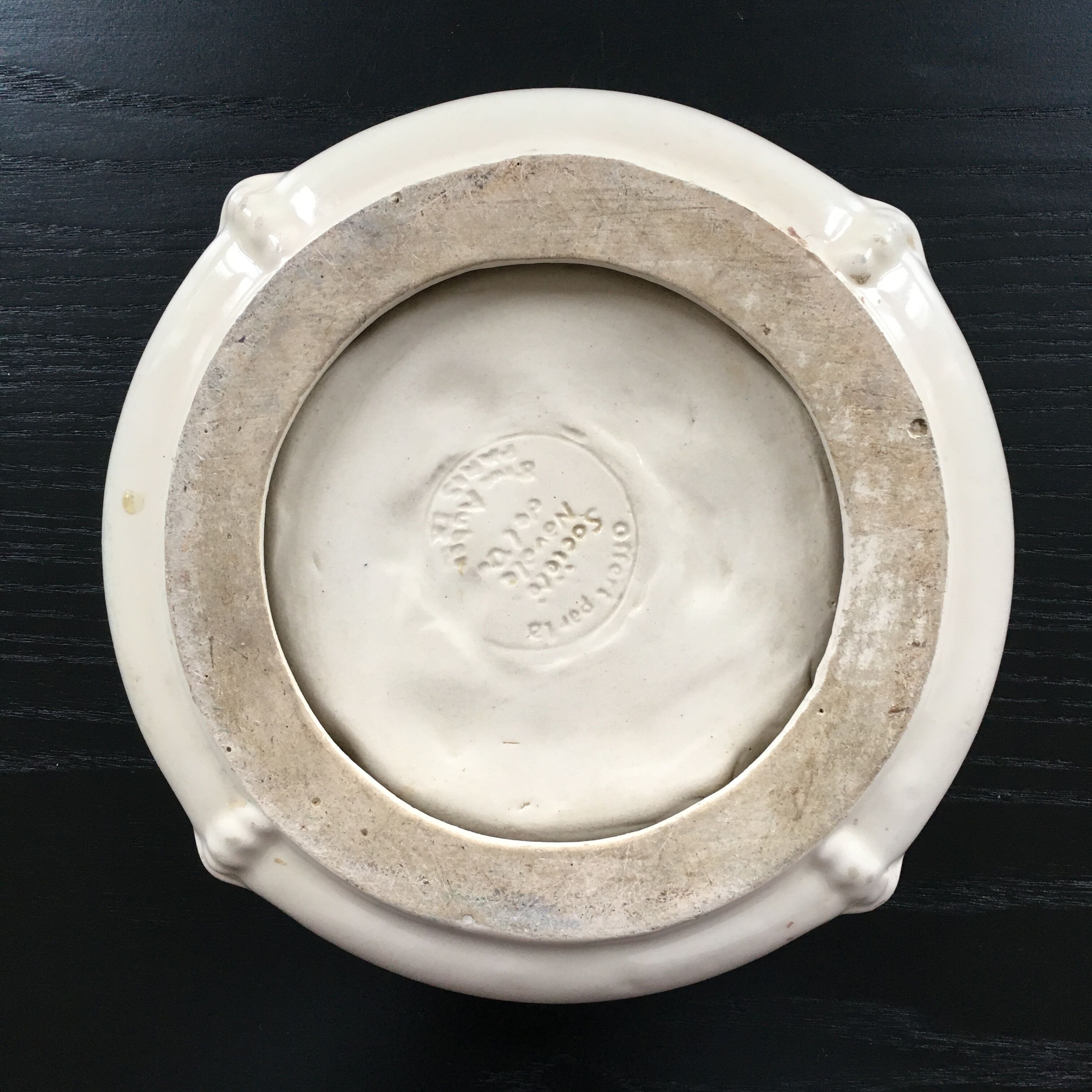 Empty pocket ashtray seahorses