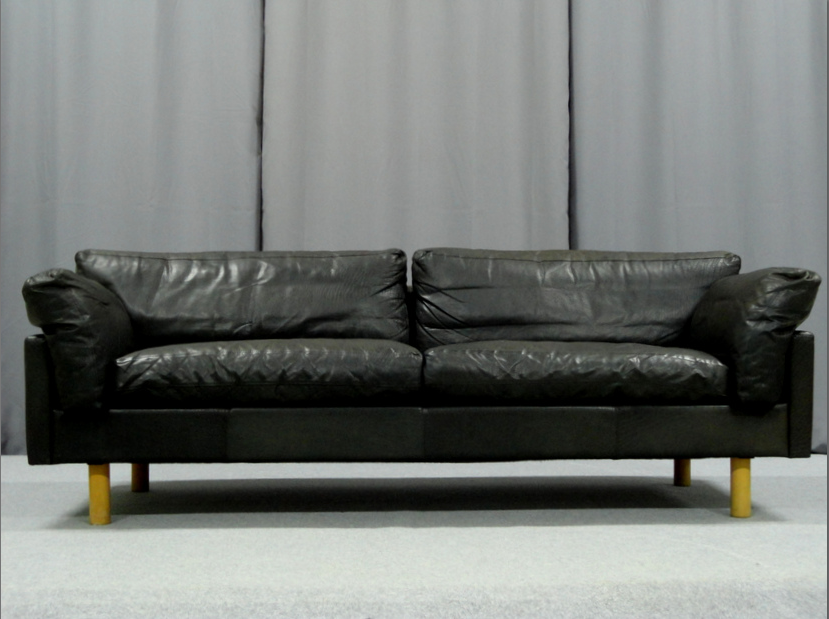 1970 leather sofa