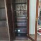 Late 19th century mahogany English bookcase