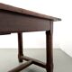 Farmhouse table, solid oak, 20th century.