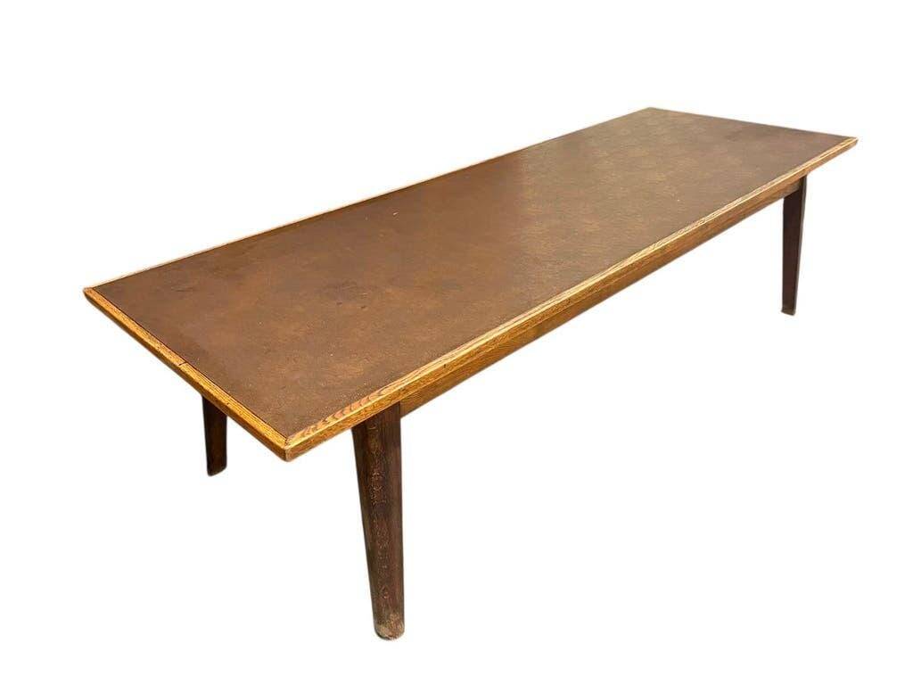 Table / table à manger vintage XL en bois