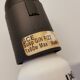 French hanging lamp in milky white glass, model Gin Fizz, produced by SCE.