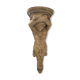 decorative terracotta plaster caryatid