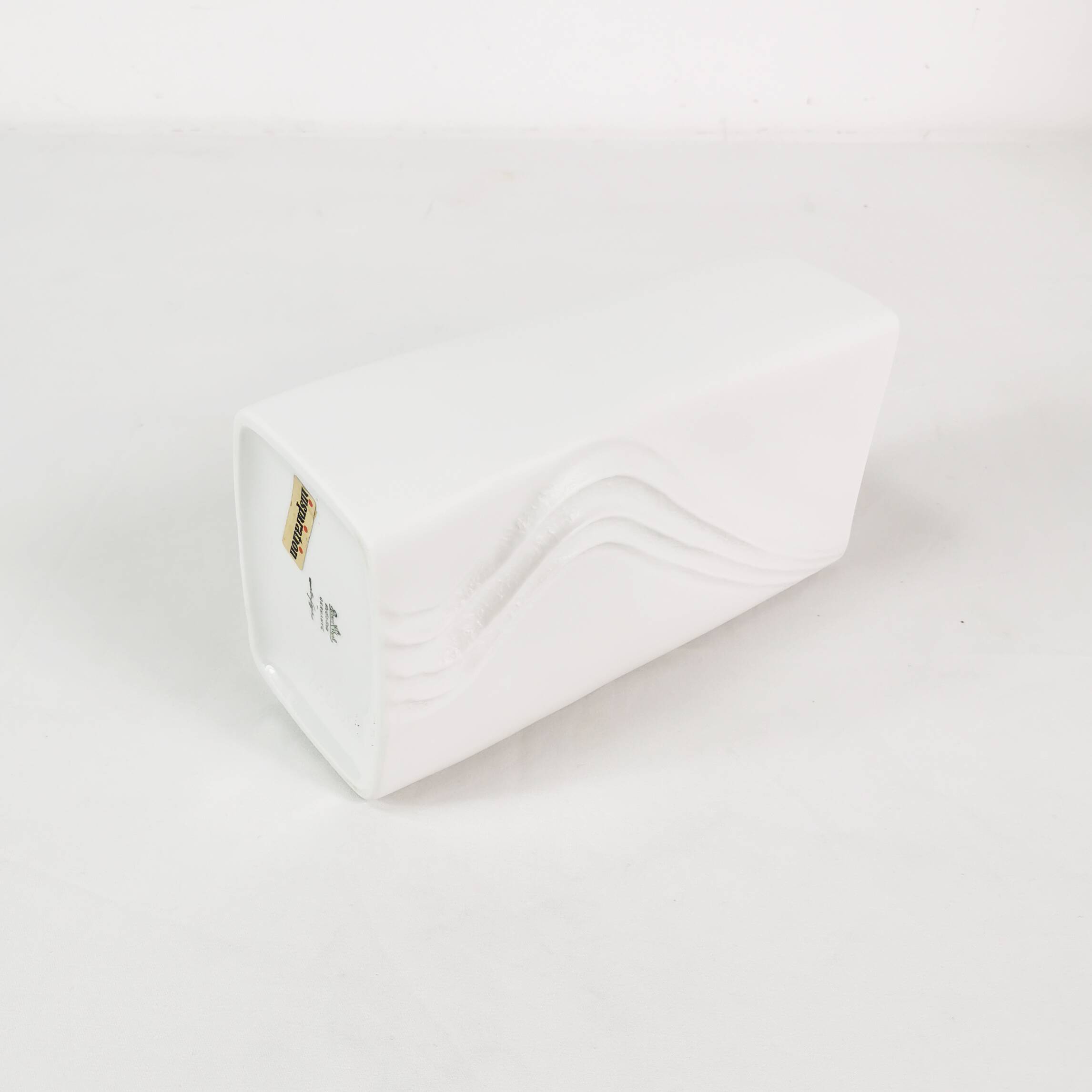 Modernistyczny, porcelanowy wazon, Rosenthal, proj. Martin Freyer, Niemcy, lata 70.