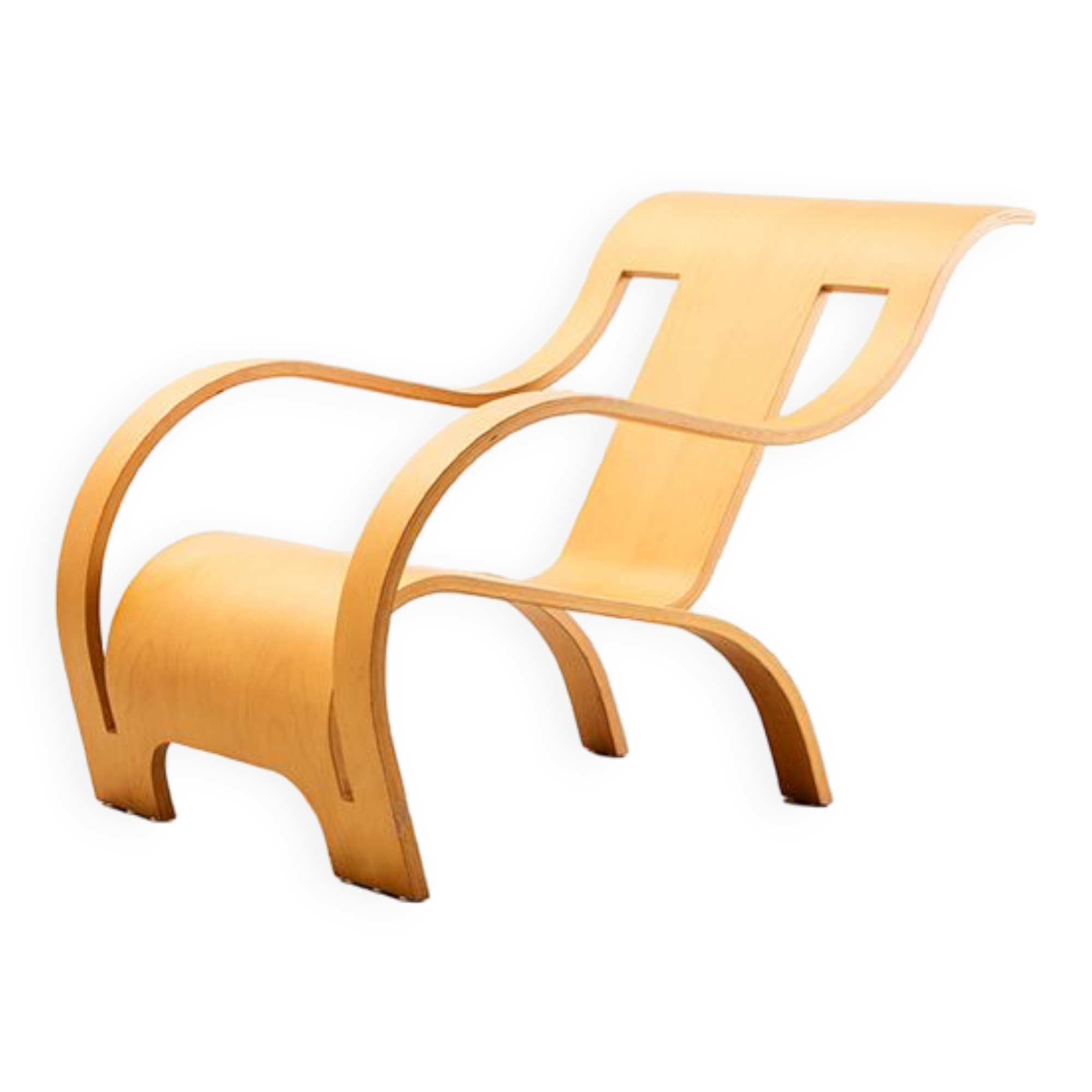 Gerald Summers Plywood Lounge Chair Italy 1933/1998