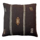 Housse de coussin kilim turc vintage, 55 x 55 cm