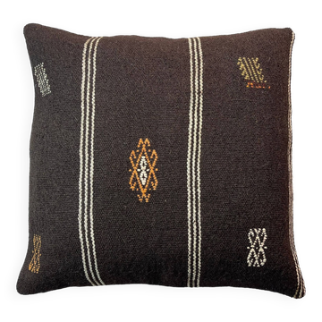 Housse de coussin kilim turc vintage, 55 x 55 cm