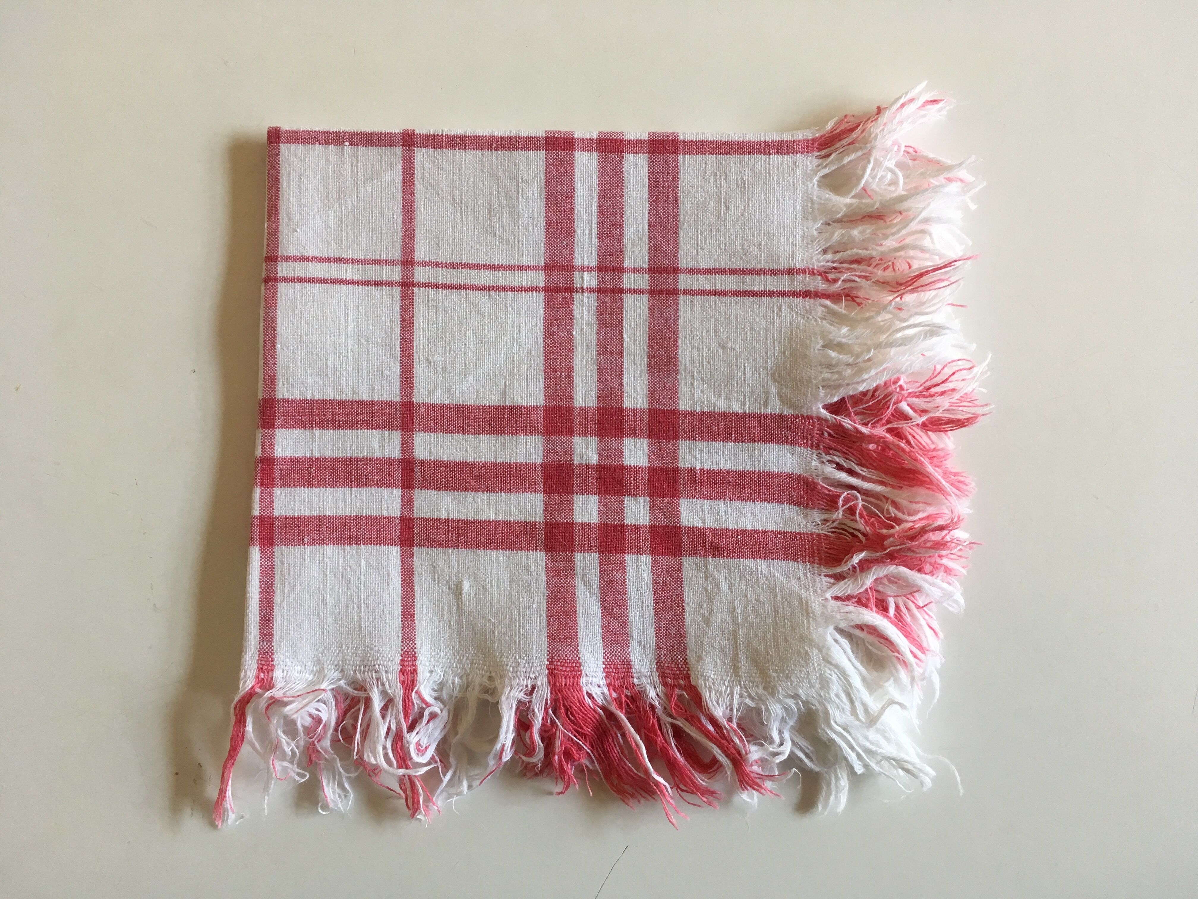 Series of 10 napkins frat striped dishcloths 50