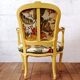 Fauteuil vintage style Louis XV