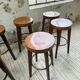 6 vintage Baumann bar stools