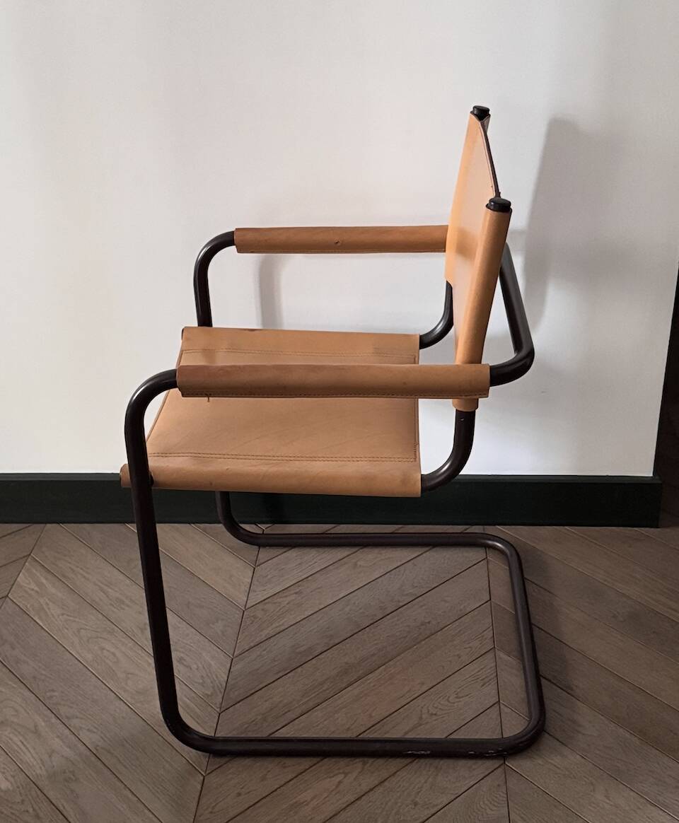 Lot 4 fauteuils Breuer B34