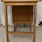 Vintage wooden desk from the 1960s