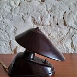 Bakelite desk lamp, bauhaus 1930 - 50