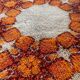 Desso pure wool round rug from the 70s